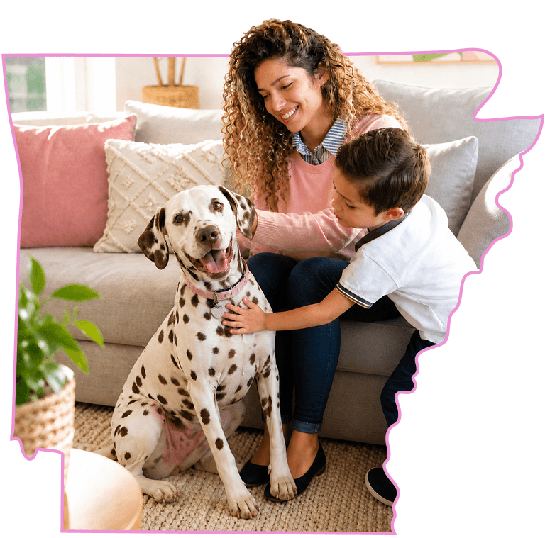 Mean Clean Services team cleaning a home in Little Rock Arkansas